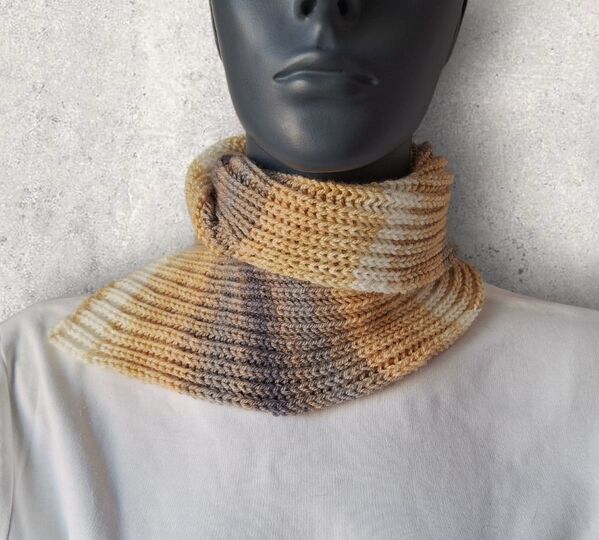 Strickanleitung Halssocke, Schalkragen, Neckwarmer, Kragenschal  #355