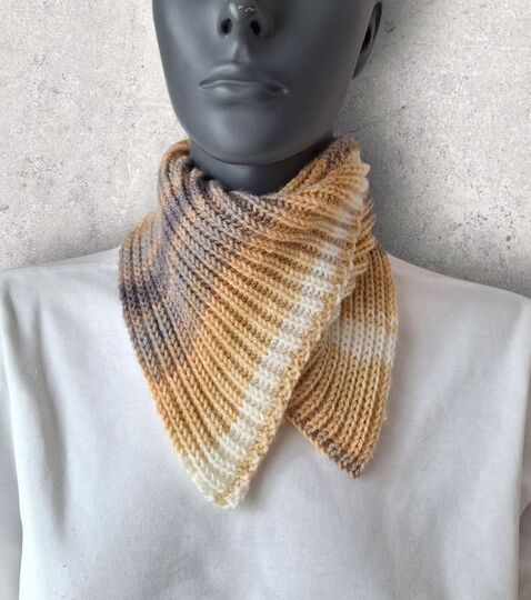 Strickanleitung Halssocke, Schalkragen, Neckwarmer, Kragenschal  #355