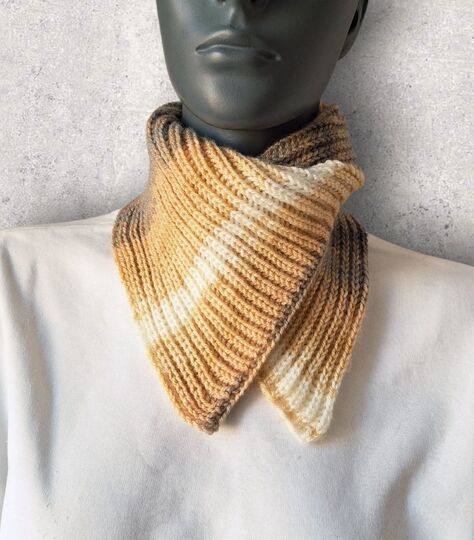 Strickanleitung Halssocke, Schalkragen, Neckwarmer, Kragenschal  #355