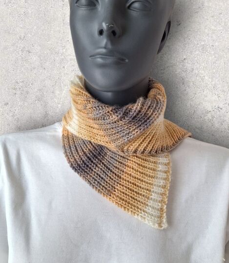 Strickanleitung Halssocke, Schalkragen, Neckwarmer, Kragenschal  #355