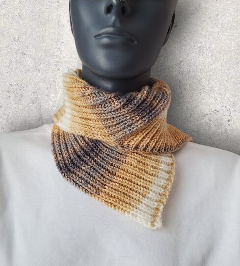 Strickanleitung Halssocke, Schalkragen, Neckwarmer, Kragenschal  #355
