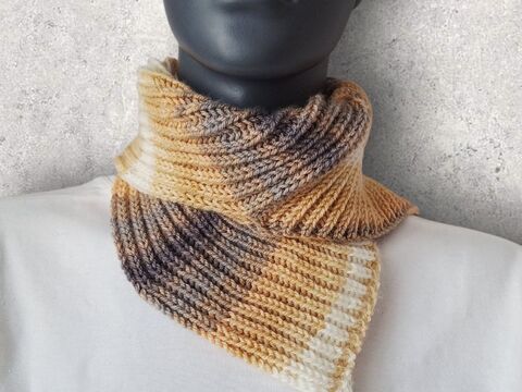 Strickanleitung Halssocke, Schalkragen, Neckwarmer, Kragenschal  #355