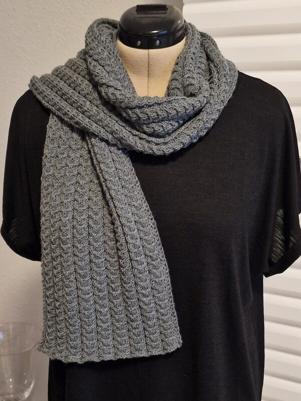 Strickanleitung für den Herrenschal "Stefan" - Bild 6