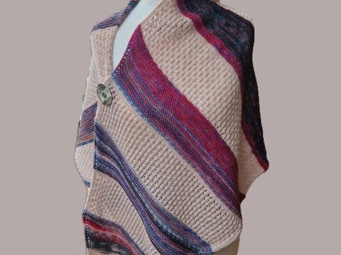 Dorothea - Strickanleitung für ein symmetrisches Tuch