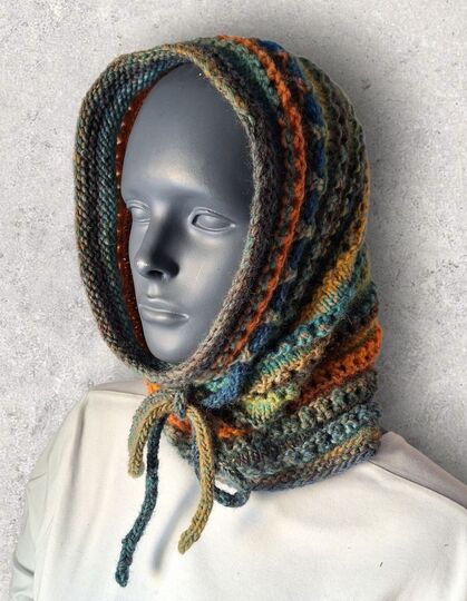 Strickanleitung Schlauchschal, Snood, ideal für kalte Wintertage   #357