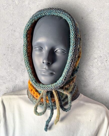 Strickanleitung Schlauchschal, Snood, ideal für kalte Wintertage   #357