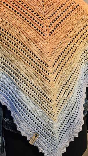 Dreieckstuch häkeln – „Rici’s schnelle Nummer“