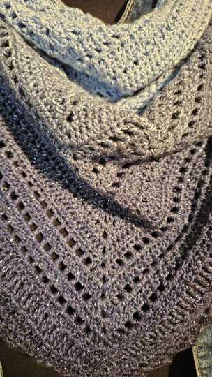 Dreieckstuch häkeln – „Rici’s schnelle Nummer“