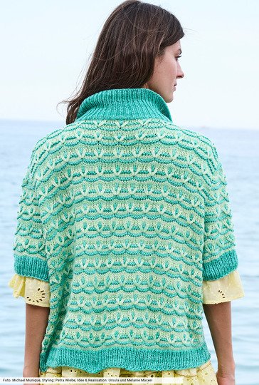 Jacke mit Hebemaschen