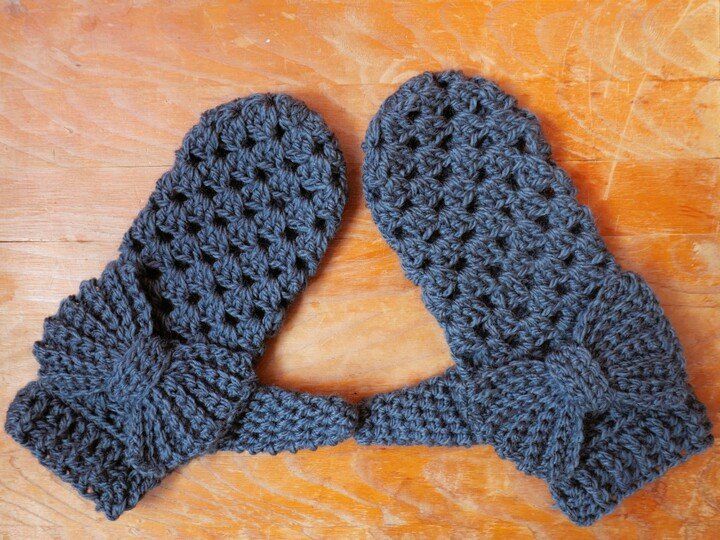 Häkelanleitung Handschuhe Sophie - ein Blickfang