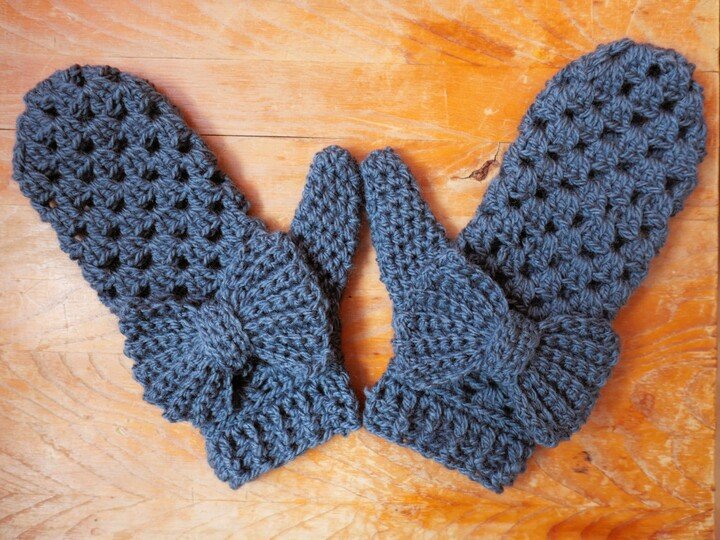 Häkelanleitung Handschuhe Sophie