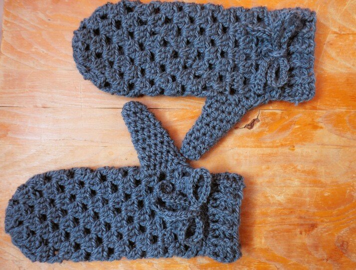 Häkelanleitung Handschuhe Sophie