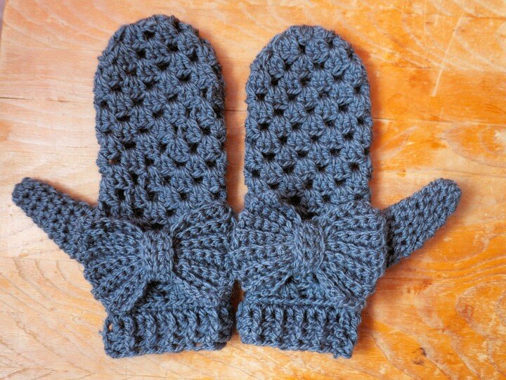 Häkelanleitung Handschuhe Sophie - ein Blickfang