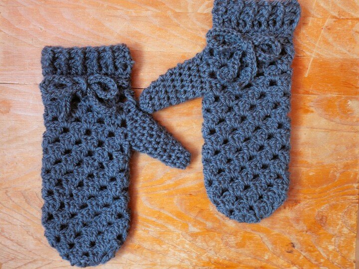 Häkelanleitung Handschuhe Sophie - ein Blickfang