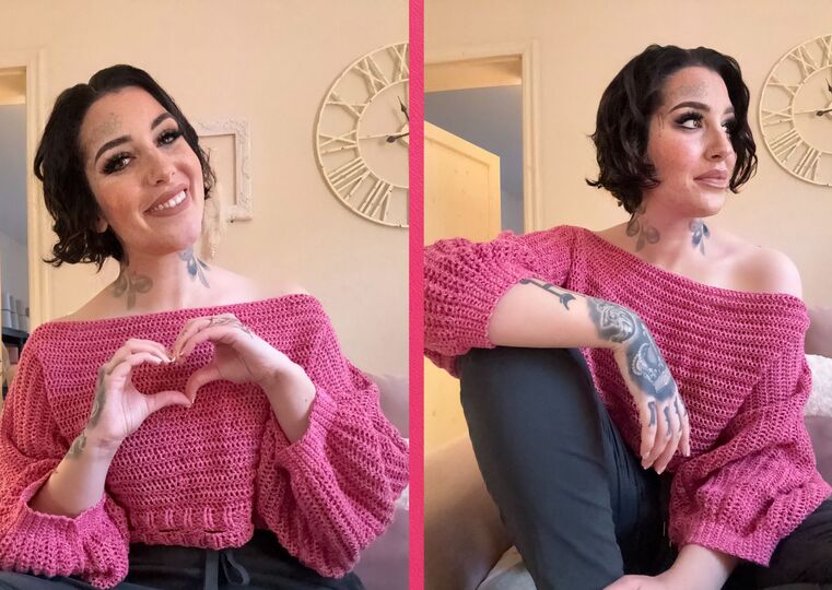 Häkelanleitung Cropshirt "MIRACLE"