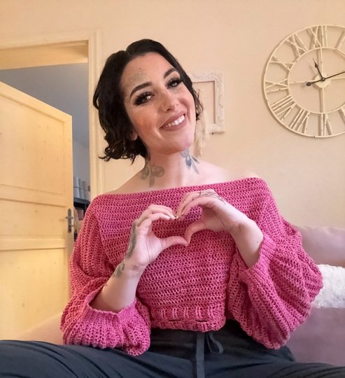 Häkelanleitung Cropshirt "MIRACLE"