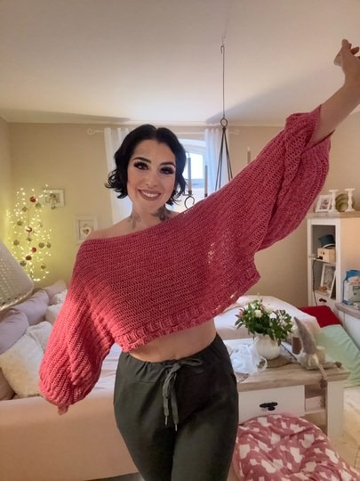 Häkelanleitung Cropshirt "MIRACLE"