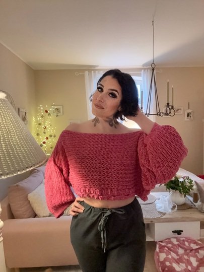 Häkelanleitung Cropshirt "MIRACLE"