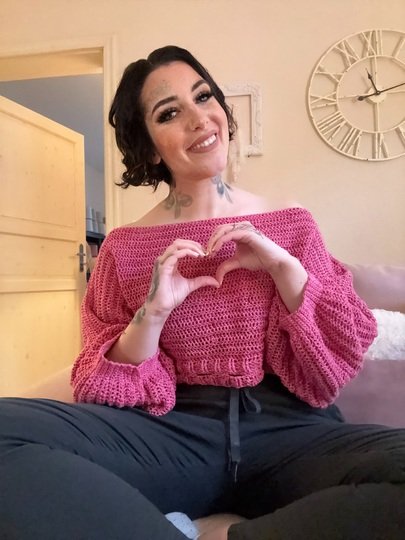 Häkelanleitung Cropshirt "MIRACLE"