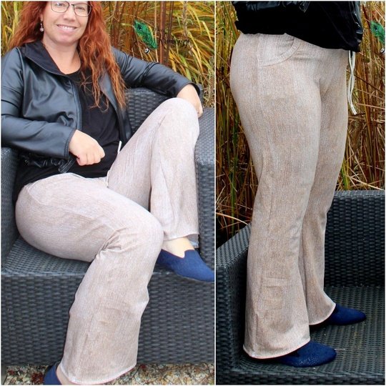 E-Book Schnittmuster BeEasy Damenhose Gr. 30 bis 54