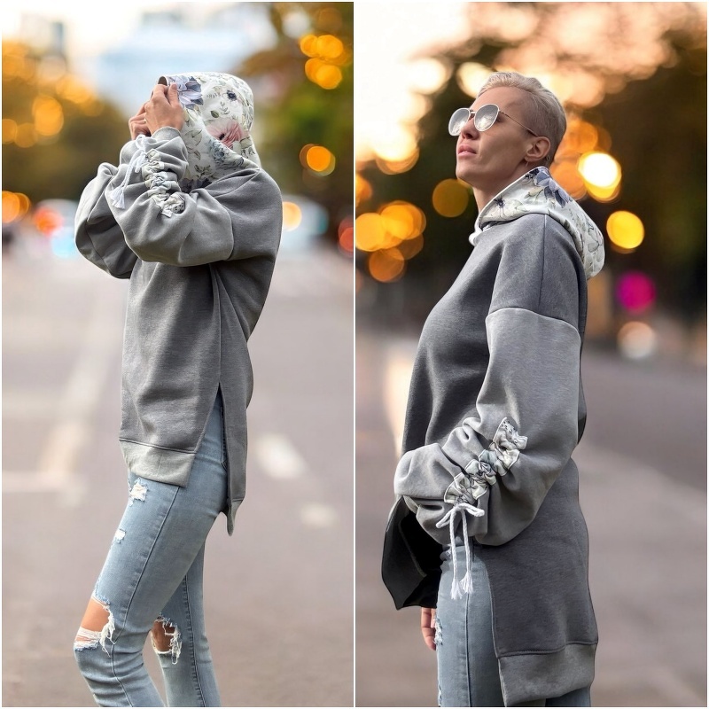 E-Book Schnittmuster BeLazy Addon Kragenpullover Gr. 30 bis 54 - Bild 8