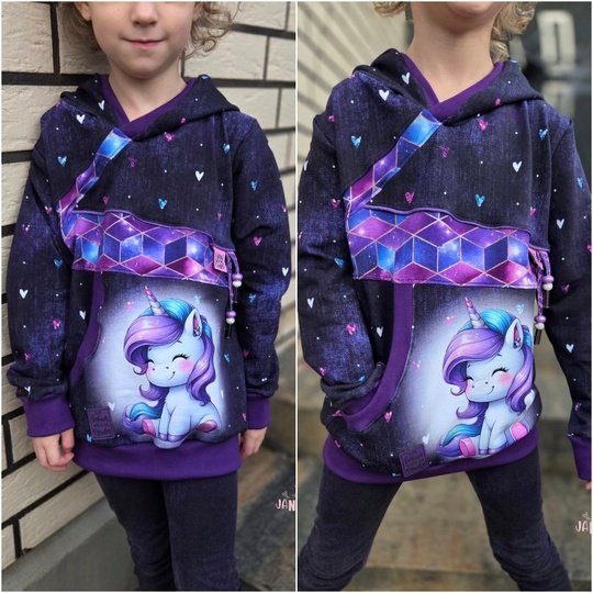 E-Book Schnittmuster Badalu Hoodie Gr. 80 bis 164