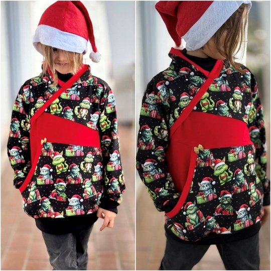 E-Book Schnittmuster Badalu Hoodie Gr. 80 bis 164