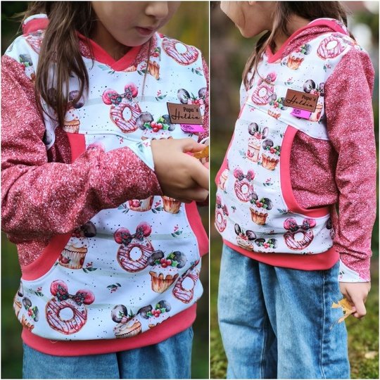 E-Book Schnittmuster Badalu Addon zum Kragenpullover Gr. 80 bis 164