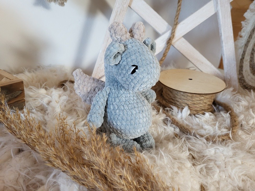 Crochet Pattern Dante Dragon PDF