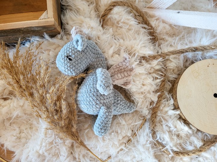 Crochet Pattern Dante Dragon PDF