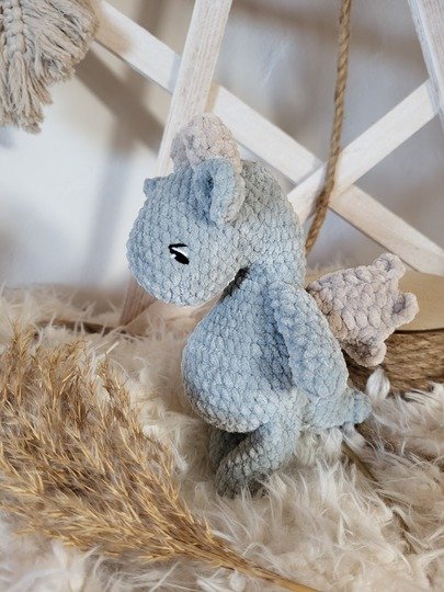 Crochet Pattern Dante Dragon PDF