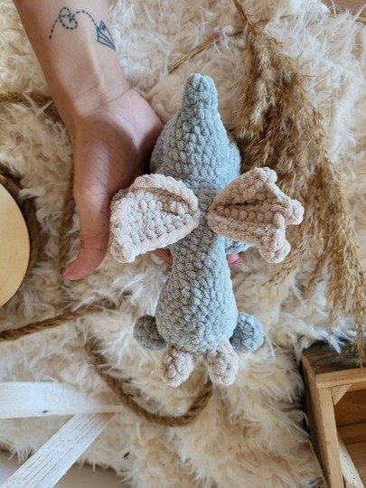 Crochet Pattern Dante Dragon PDF