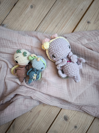 Häkelanleitung | kuscheliger Frühlingskäfer & Schmetterling | Evie  | PDF