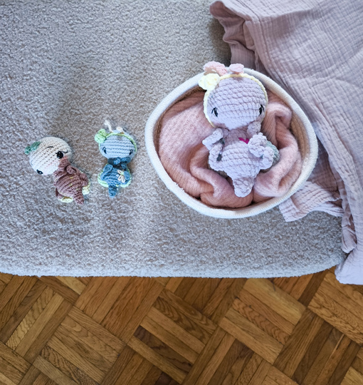 Crochet Pattern Evie Springtime Beetle & Butterfly PDF