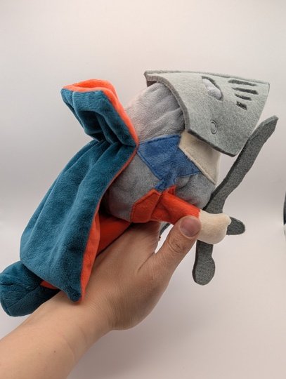 Ritter Wendekuscheltier - Nähanleitung Level 3 - Handpuppe nähen