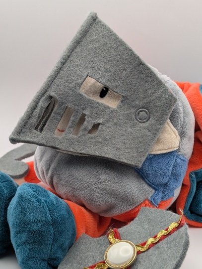 Ritter Wendekuscheltier - Nähanleitung Level 3 - Handpuppe nähen