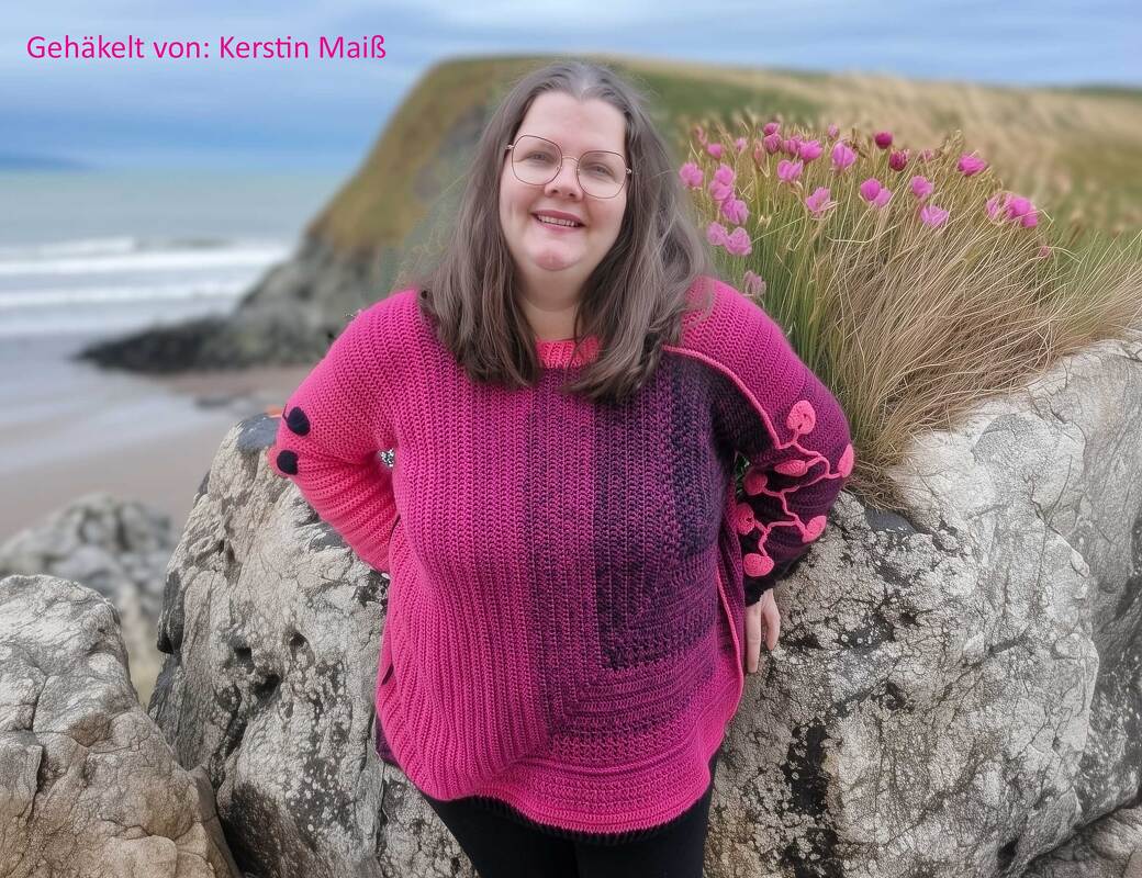 Frauhohmanns Häkelpullover "SchulterBlick" - Bild 20