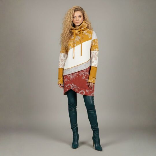 Pattern for women's shirt Lani, sizes 34-54, standard height 1.68 m