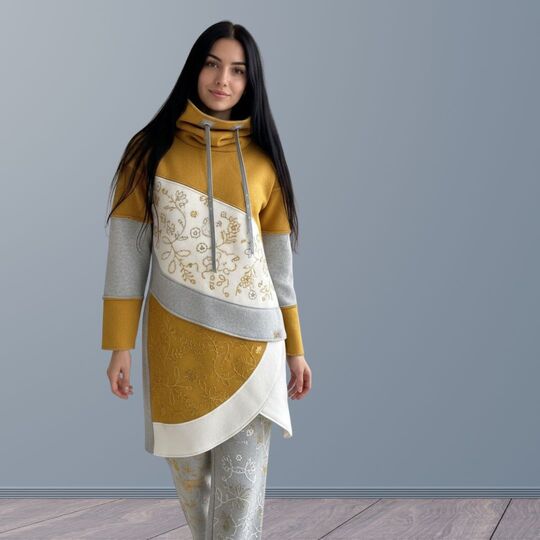 Schnittmuster Shirt Lani Gr. 34-54 Langgröße 1,75-1,80m