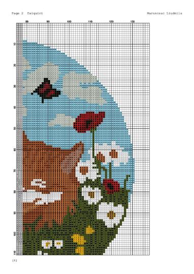 Sleeping Ginger Cat Cross Stitch Pattern | Daycare & Nursery Wall Decor