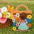 Flower Garden Tote – Crochet Bag Pattern PDF with Girl & Floral Appliqués