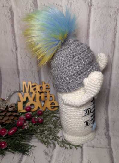 Häkelanleitung für "Frosty das Kälteschock Thermometer"