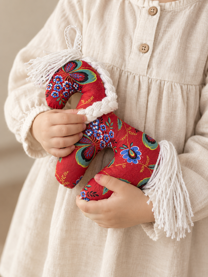 DIY Fabric Toy Fabric Horse Sewing Pattern Toys Patterns Dala Horse Pattern
