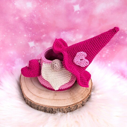 HERZ-WICHTEL zum Befüllen - Häkelanleitung Gnom