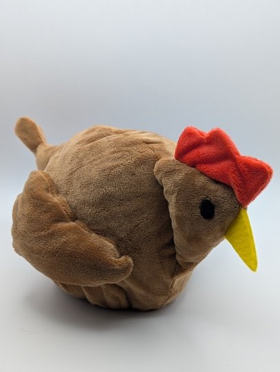 reversible cuddly toy "Krempeltier" hen Level 2 - sewing instruction