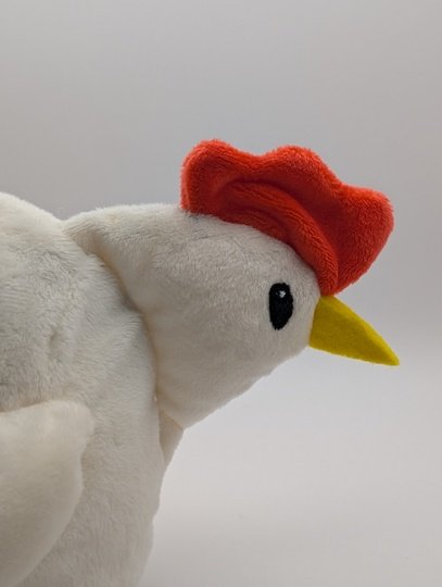 reversible cuddly toy "Krempeltier" hen Level 2 - sewing instruction