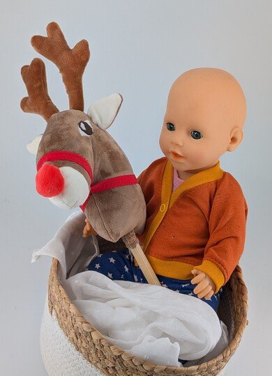 Mini Stick Horse Sewing Pattern: Pony, Unicorn, Reindeer (PDF)