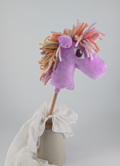 Mini Stick Horse Sewing Pattern: Pony, Unicorn, Reindeer (PDF)