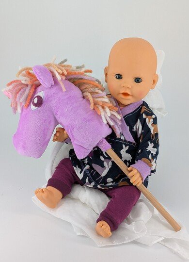 Mini Stick Horse Sewing Pattern: Pony, Unicorn, Reindeer (PDF)