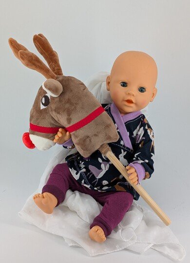 Mini Stick Horse Sewing Pattern: Pony, Unicorn, Reindeer (PDF)